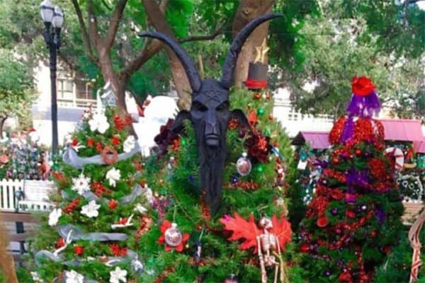 Satanic Christmas Tree